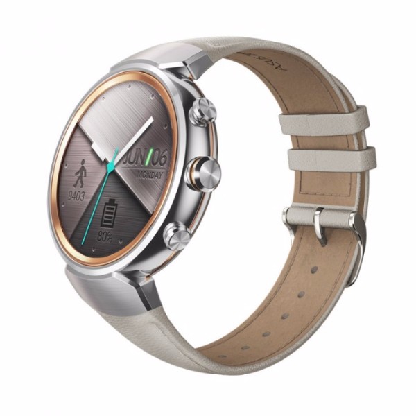Asus ZenWatch 3 WI503Q Silver Leather Beige